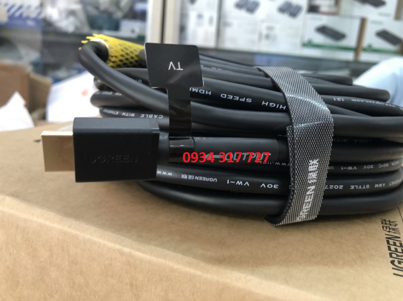 cáp HDMI cao cấp Ugreen 10112, IC Khuếch đại